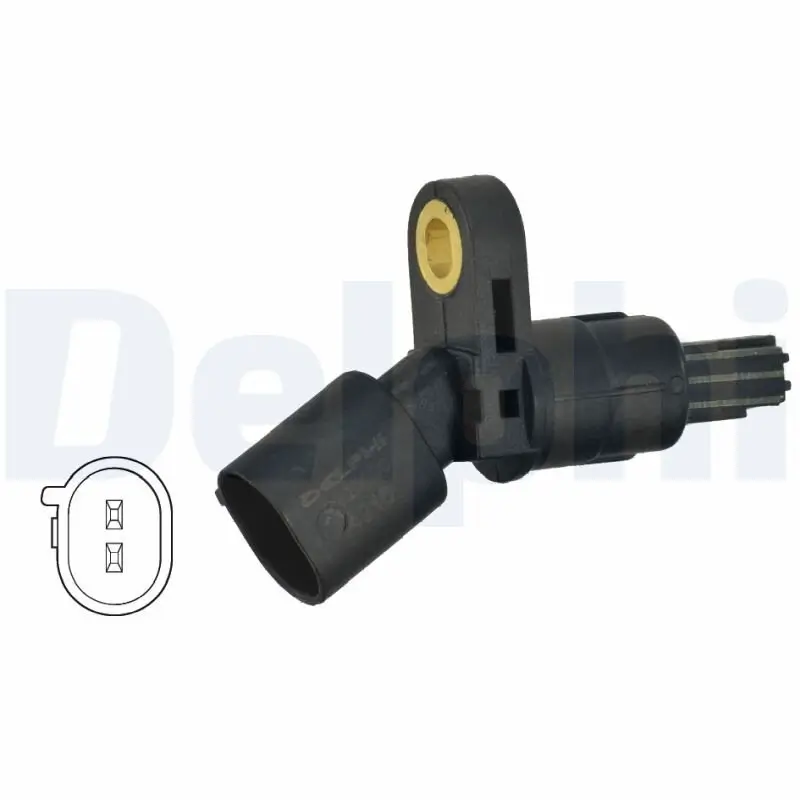 Sensor, Raddrehzahl Hinterachse DELPHI SS20000