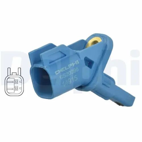 Sensor, Raddrehzahl Vorderachse DELPHI SS20095 Bild Sensor, Raddrehzahl Vorderachse DELPHI SS20095
