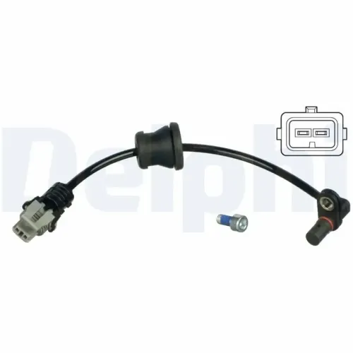 Sensor, Raddrehzahl Hinterachse DELPHI SS20318 Bild Sensor, Raddrehzahl Hinterachse DELPHI SS20318