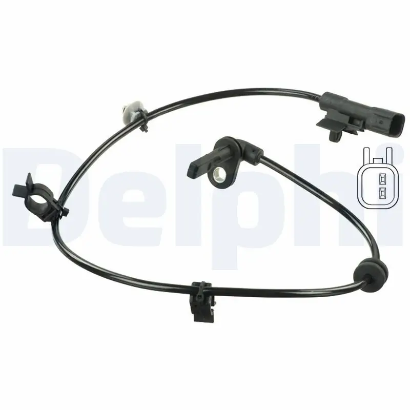 Sensor, Raddrehzahl DELPHI SS20350