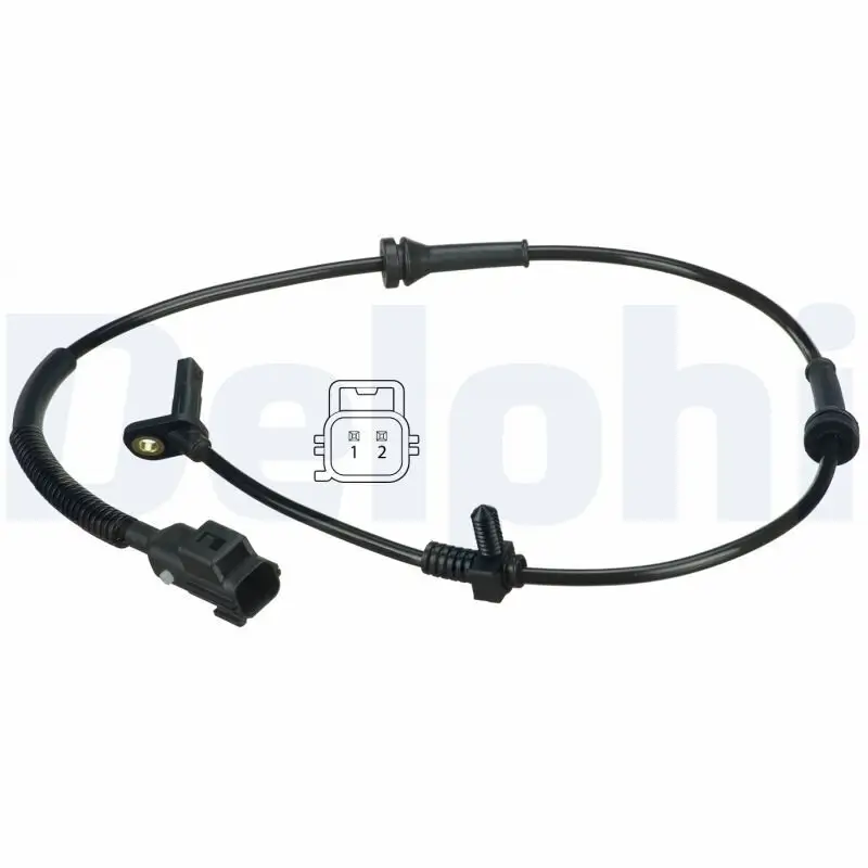 Sensor, Raddrehzahl Vorderachse DELPHI SS20368