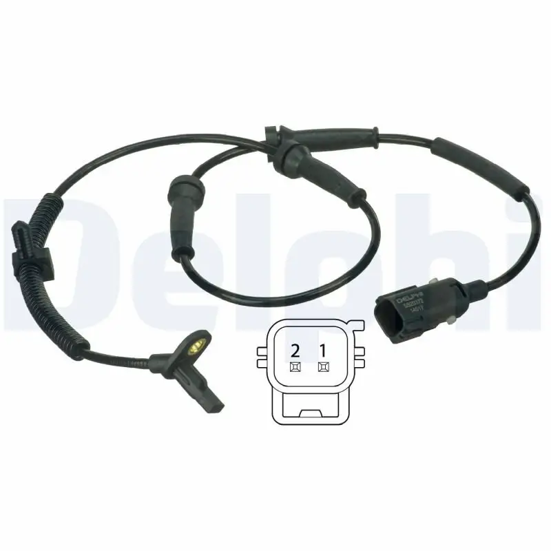 Sensor, Raddrehzahl Vorderachse DELPHI SS20372