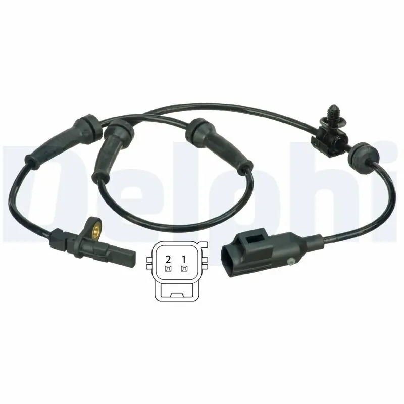 Sensor, Raddrehzahl Hinterachse DELPHI SS20373