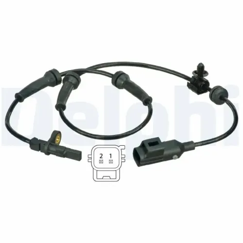 Sensor, Raddrehzahl Hinterachse DELPHI SS20373 Bild Sensor, Raddrehzahl Hinterachse DELPHI SS20373