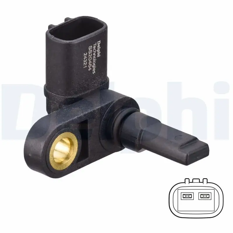 Sensor, Raddrehzahl DELPHI SS20464