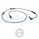 Sensor, Raddrehzahl Vorderachse rechts DELPHI SS20480