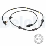 Sensor, Raddrehzahl Hinterachse rechts DELPHI SS20481