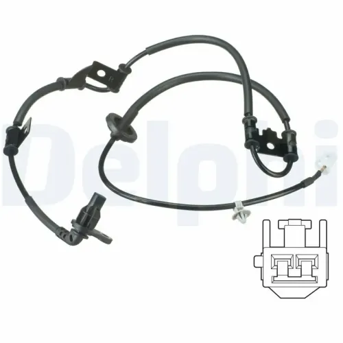 Sensor, Raddrehzahl Hinterachse rechts DELPHI SS20510 Bild Sensor, Raddrehzahl Hinterachse rechts DELPHI SS20510