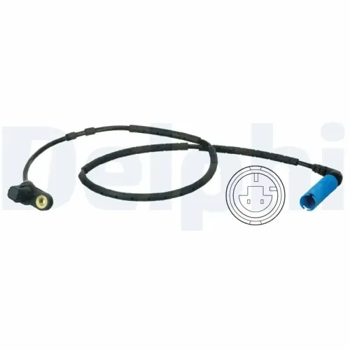 Sensor, Raddrehzahl Hinterachse DELPHI SS20544 Bild Sensor, Raddrehzahl Hinterachse DELPHI SS20544