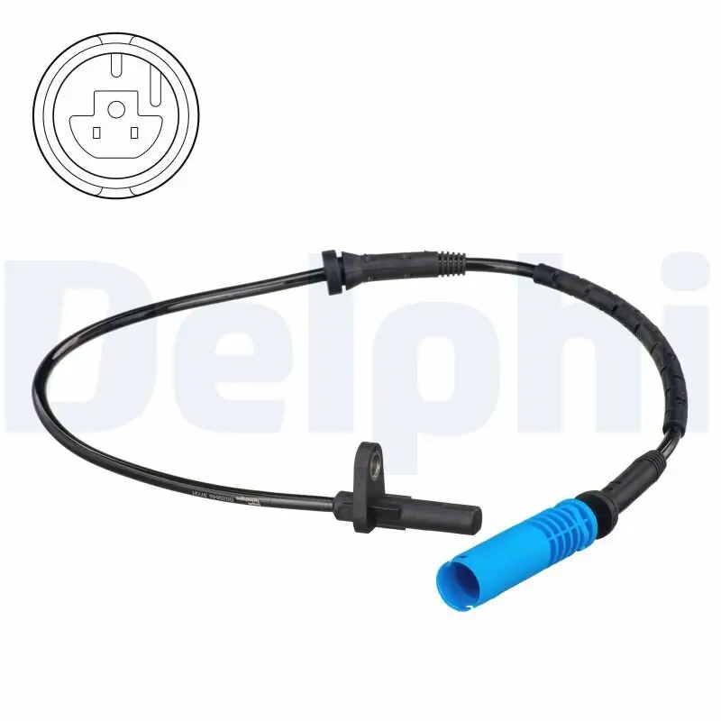 Sensor, Raddrehzahl Vorderachse DELPHI SS20545