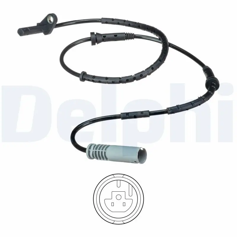 Sensor, Raddrehzahl Hinterachse DELPHI SS20548