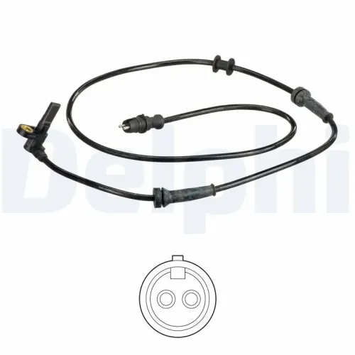 Sensor, Raddrehzahl DELPHI SS20576 Bild Sensor, Raddrehzahl DELPHI SS20576