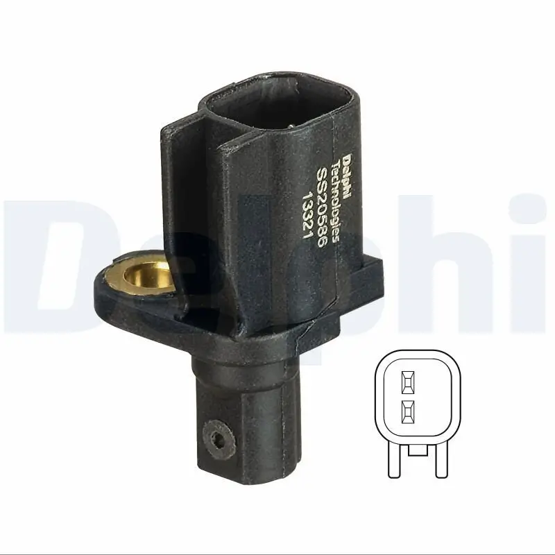 Sensor, Raddrehzahl DELPHI SS20586