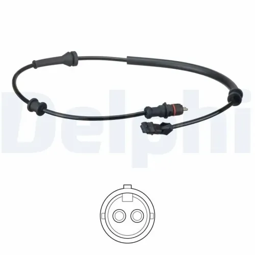 Sensor, Raddrehzahl DELPHI SS20588 Bild Sensor, Raddrehzahl DELPHI SS20588