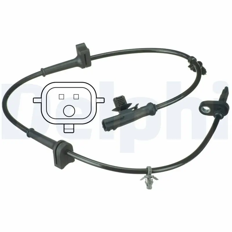 Sensor, Raddrehzahl DELPHI SS20592