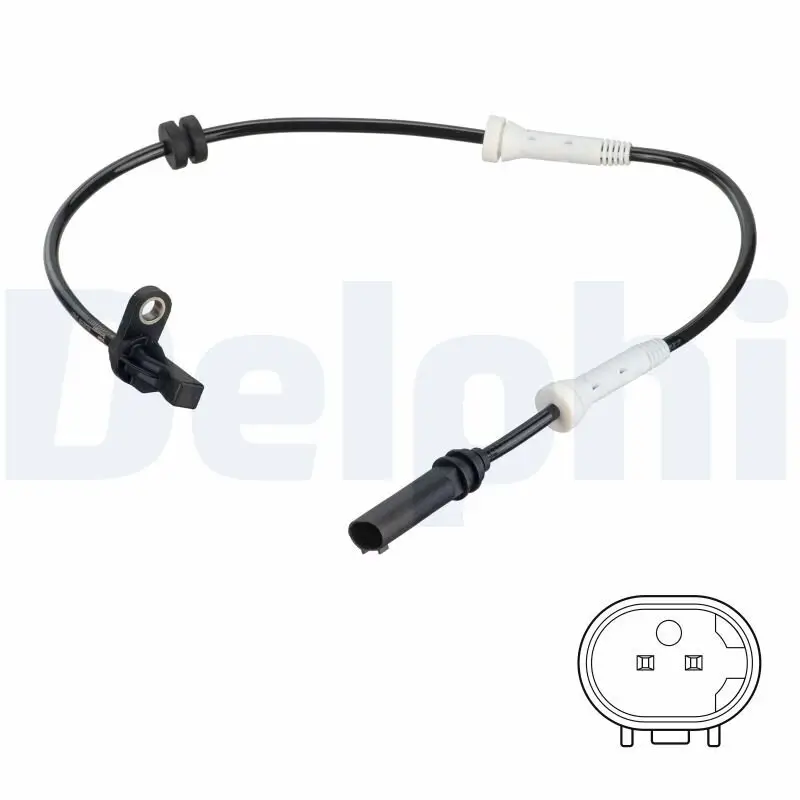 Sensor, Raddrehzahl DELPHI SS20755