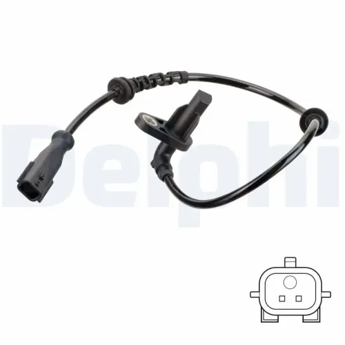 Sensor, Raddrehzahl DELPHI SS20756 Bild Sensor, Raddrehzahl DELPHI SS20756