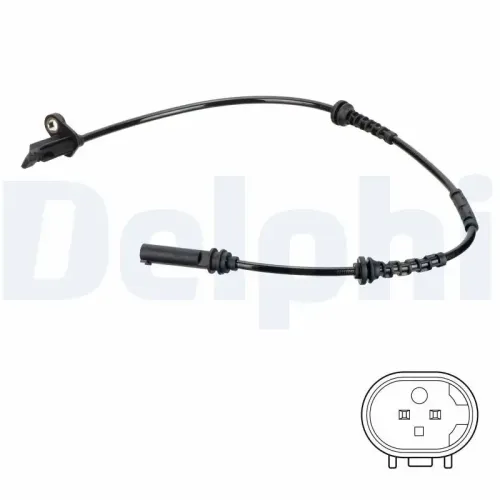 Sensor, Raddrehzahl Hinterachse DELPHI SS20762 Bild Sensor, Raddrehzahl Hinterachse DELPHI SS20762