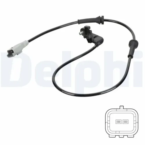 Sensor, Raddrehzahl Hinterachse DELPHI SS20763 Bild Sensor, Raddrehzahl Hinterachse DELPHI SS20763