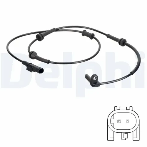 Sensor, Raddrehzahl DELPHI SS20764 Bild Sensor, Raddrehzahl DELPHI SS20764