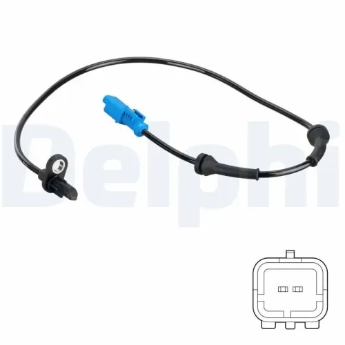 Sensor, Raddrehzahl Hinterachse DELPHI SS20769 Bild Sensor, Raddrehzahl Hinterachse DELPHI SS20769