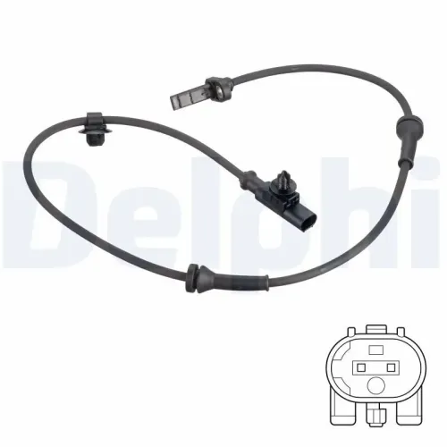 Sensor, Raddrehzahl DELPHI SS20786 Bild Sensor, Raddrehzahl DELPHI SS20786