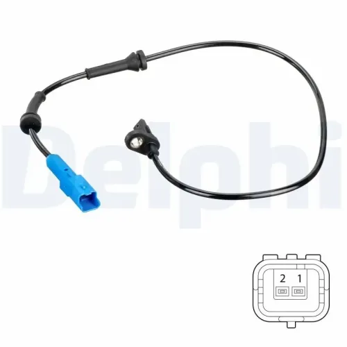 Sensor, Raddrehzahl Hinterachse DELPHI SS20787 Bild Sensor, Raddrehzahl Hinterachse DELPHI SS20787