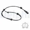 Sensor, Raddrehzahl Vorderachse DELPHI SS20799 Bild Sensor, Raddrehzahl Vorderachse DELPHI SS20799