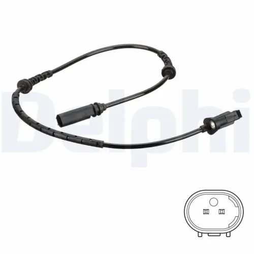 Sensor, Raddrehzahl Vorderachse DELPHI SS20804 Bild Sensor, Raddrehzahl Vorderachse DELPHI SS20804
