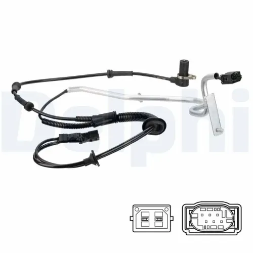 Sensor, Raddrehzahl DELPHI SS20824 Bild Sensor, Raddrehzahl DELPHI SS20824