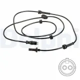 Sensor, Raddrehzahl Hinterachse DELPHI SS20827