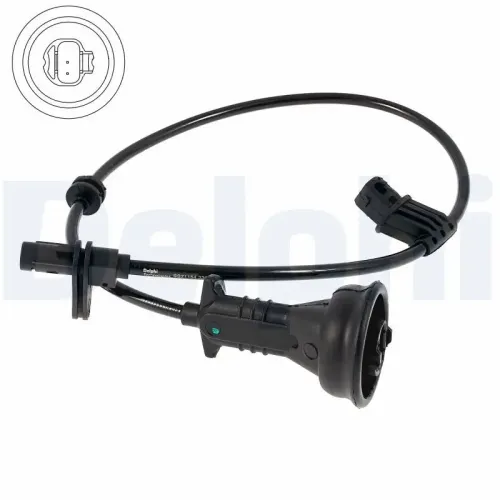 Sensor, Raddrehzahl Hinterachse DELPHI SS21154-12B1 Bild Sensor, Raddrehzahl Hinterachse DELPHI SS21154-12B1