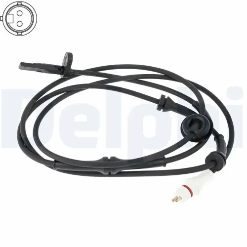 Sensor, Raddrehzahl Hinterachse links DELPHI SS21272-12B1 Bild Sensor, Raddrehzahl Hinterachse links DELPHI SS21272-12B1