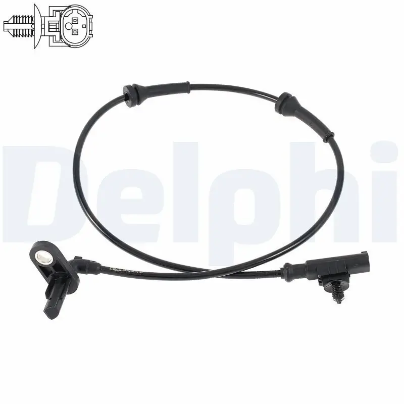 Sensor, Raddrehzahl DELPHI SS21286-12B1