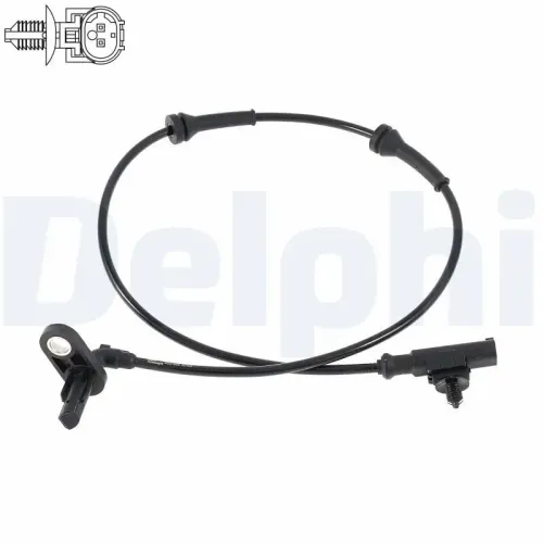 Sensor, Raddrehzahl DELPHI SS21286-12B1 Bild Sensor, Raddrehzahl DELPHI SS21286-12B1