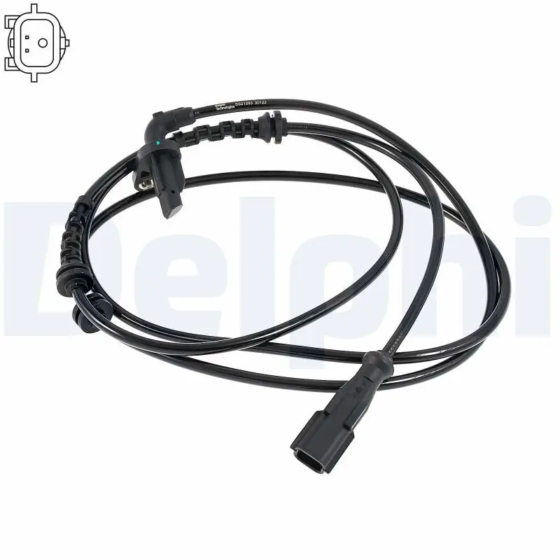 Sensor, Raddrehzahl Hinterachse rechts DELPHI SS21293-12B1