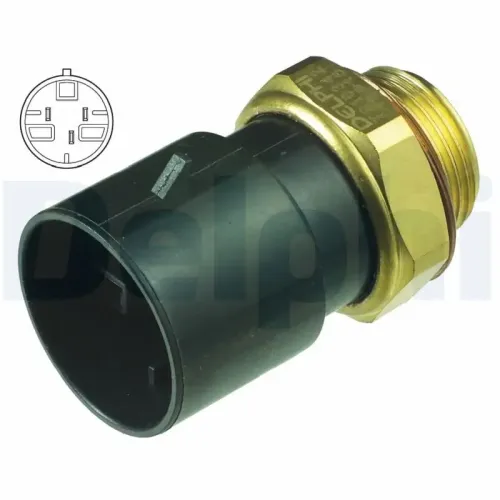 Temperaturschalter, Kühlerlüfter DELPHI TS10342 Bild Temperaturschalter, Kühlerlüfter DELPHI TS10342