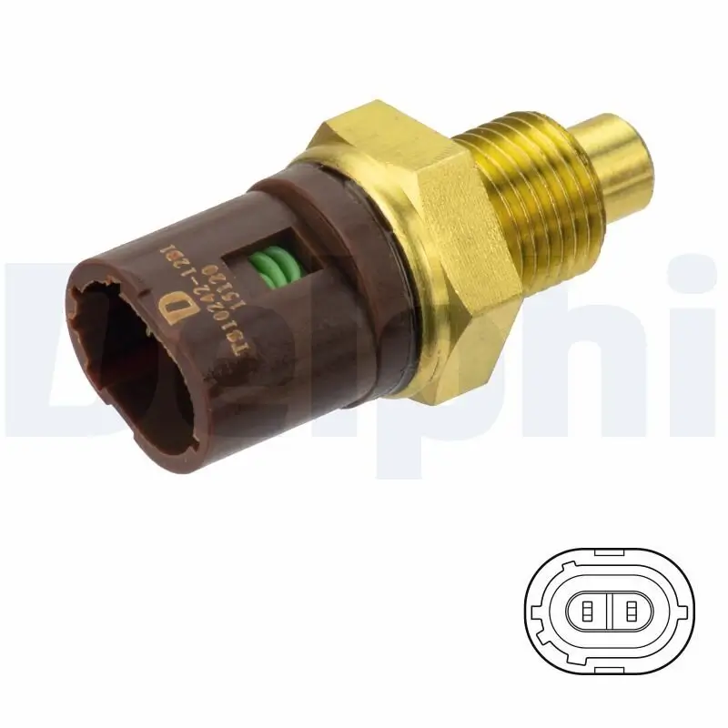 Sensor, Kühlmitteltemperatur DELPHI TS10490