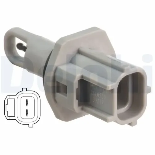 Sensor, Ansauglufttemperatur DELPHI TS10503 Bild Sensor, Ansauglufttemperatur DELPHI TS10503