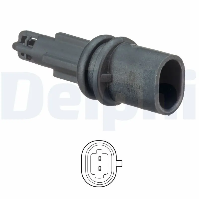 Sensor, Ansauglufttemperatur DELPHI TS10521