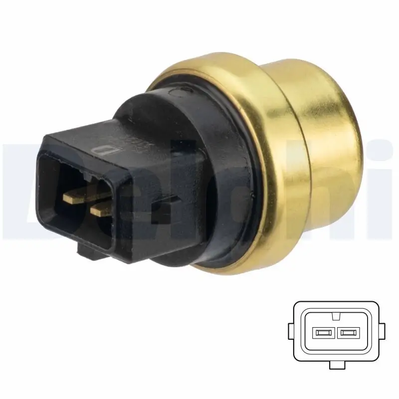 Temperaturschalter, Kühlerlüfter DELPHI TS10525