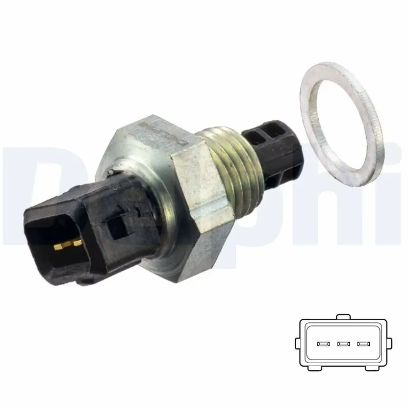 Sensor, Ansauglufttemperatur DELPHI TS10527