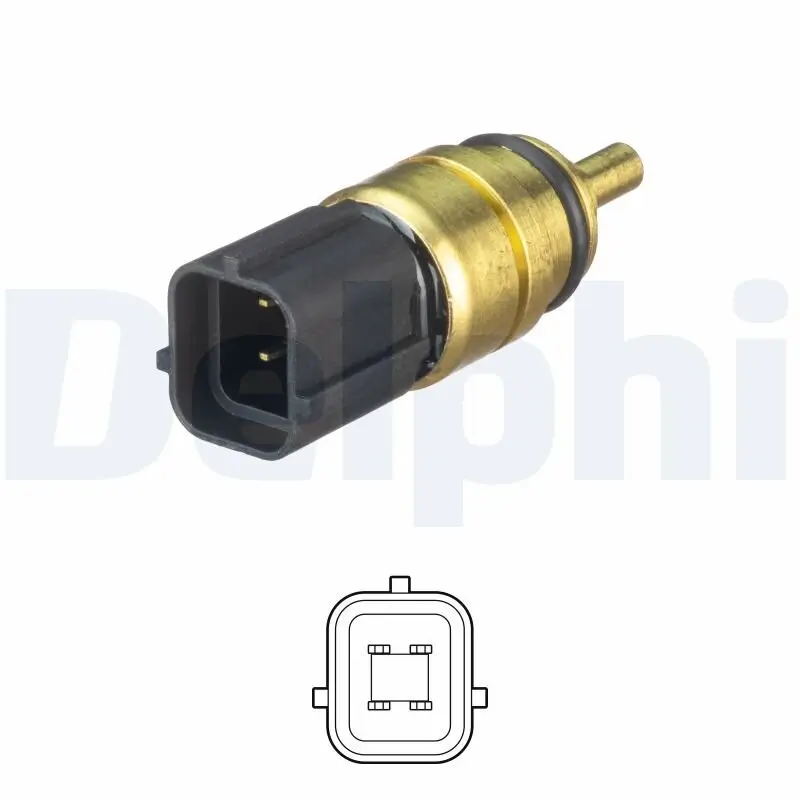 Sensor, Kühlmitteltemperatur DELPHI TS10528
