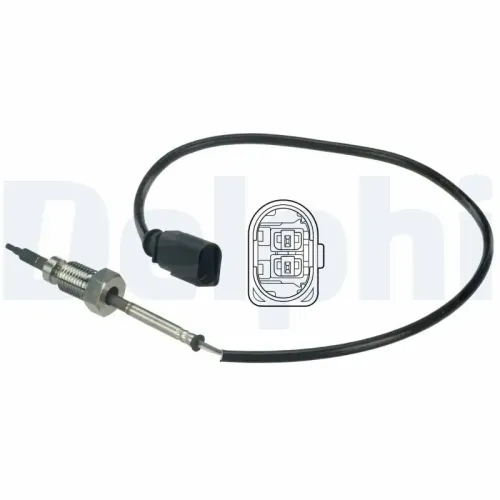 Sensor, Abgastemperatur vor Abgasturbolader DELPHI TS30039 Bild Sensor, Abgastemperatur vor Abgasturbolader DELPHI TS30039