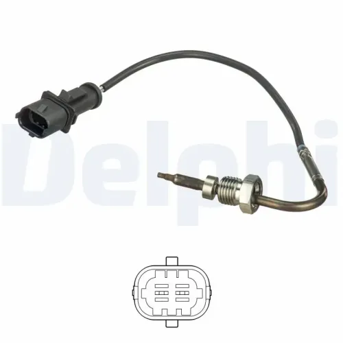 Sensor, Abgastemperatur DELPHI TS30103 Bild Sensor, Abgastemperatur DELPHI TS30103