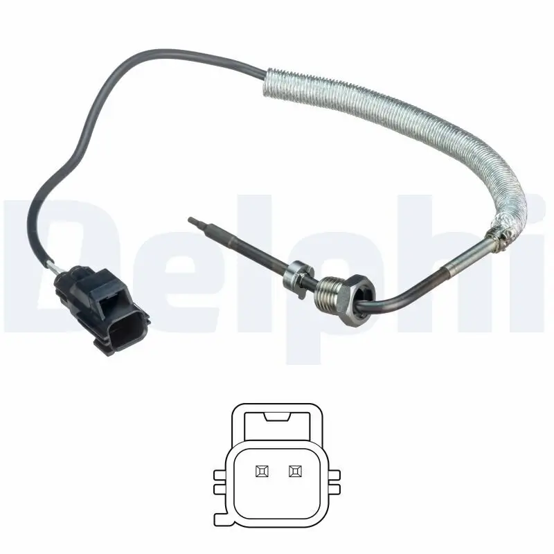 Sensor, Abgastemperatur DELPHI TS30108