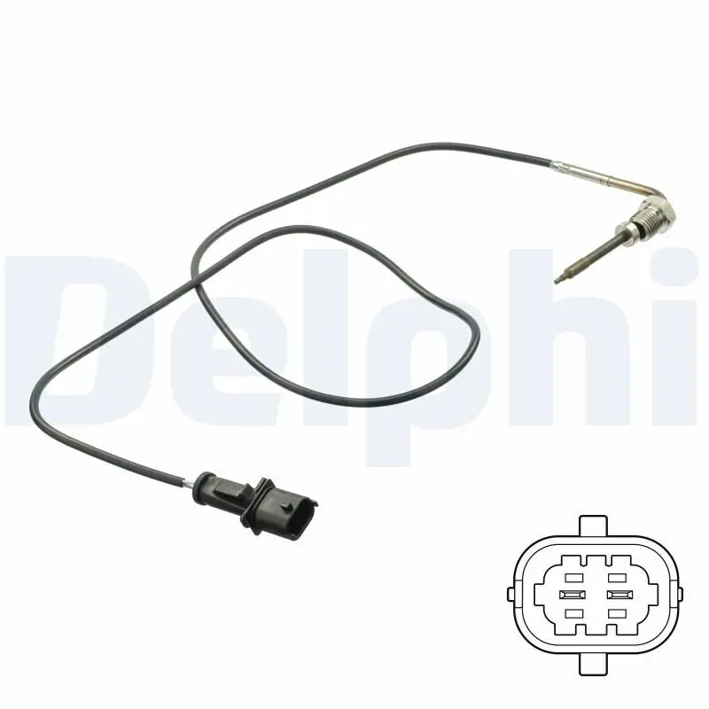 Sensor, Abgastemperatur DELPHI TS30112
