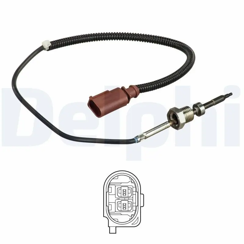 Sensor, Abgastemperatur DELPHI TS30147
