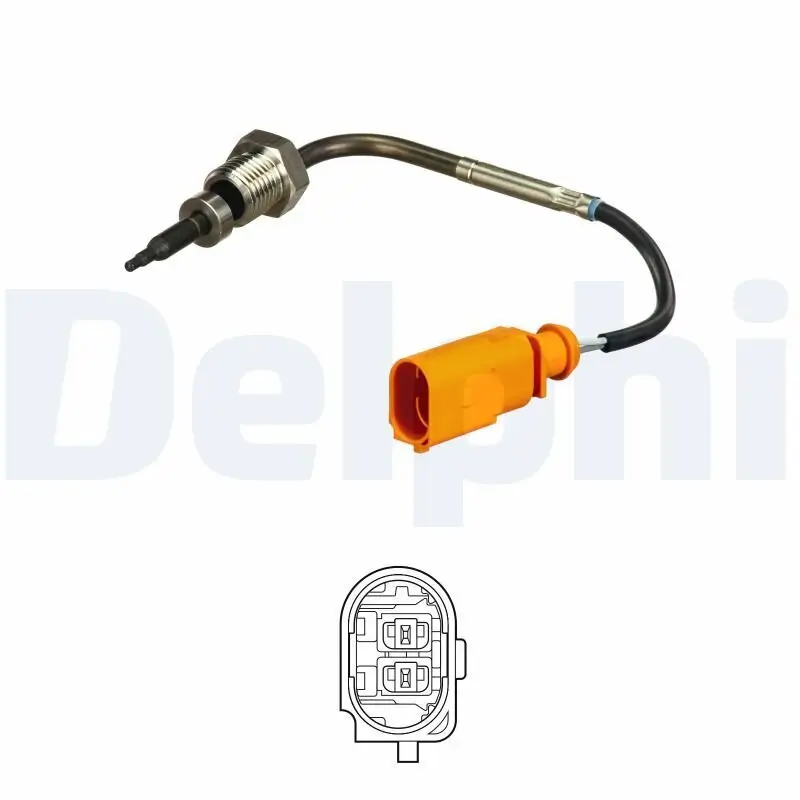 Sensor, Abgastemperatur DELPHI TS30155