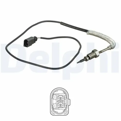 Sensor, Abgastemperatur DELPHI TS30158 Bild Sensor, Abgastemperatur DELPHI TS30158